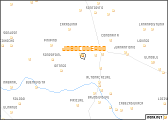 map of Jobo Codeado