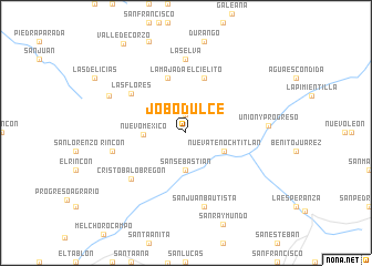 map of Jobo Dulce