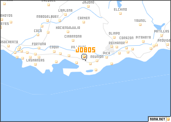 map of Jobos