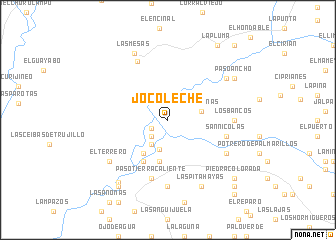 map of Jocoleche