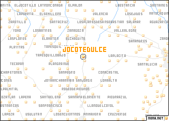 map of Jocote Dulce