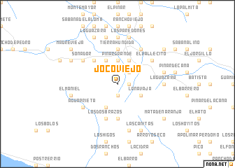 map of Joco Viejo