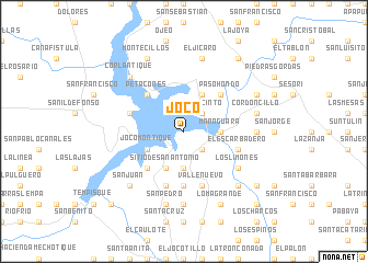 map of Joco