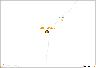 map of Jodasar