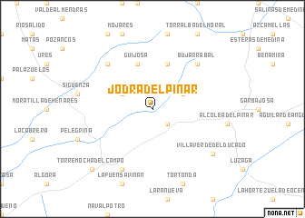 map of Jodra del Pinar