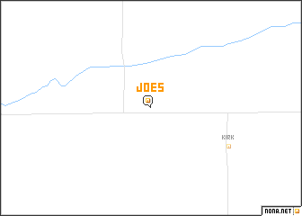 map of Joes