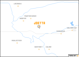 map of Joetta