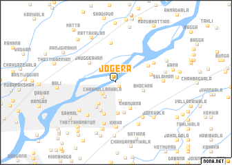 map of Jogera