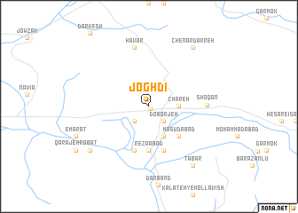 map of Joghdī