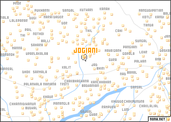 map of Jogiāni