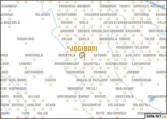 map of Jogibāri
