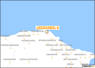 map of Jogo da Bola