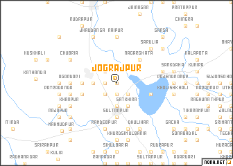 map of Jogrājpur