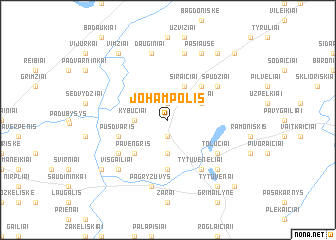 map of Johampolis