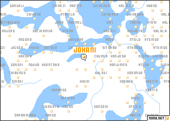 map of Johani