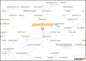 map of Johannenhof