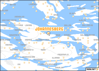 map of Johannesberg