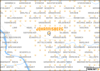 map of Johannisberg