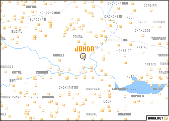 map of Johda