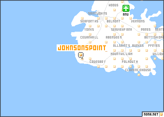 map of Johnsons Point