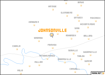 map of Johnsonville