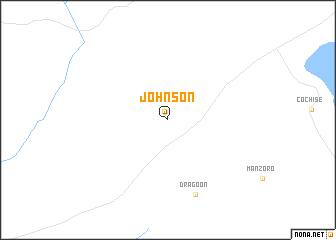 map of Johnson