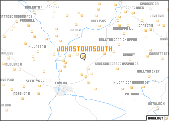 map of Johnstown South