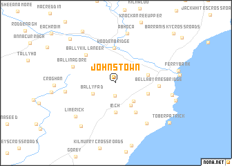 map of Johnstown