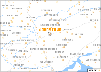 map of Johnstown