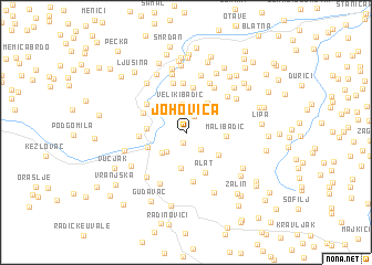 map of Johovica