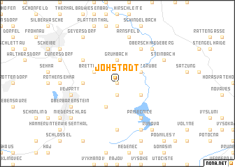 map of Jöhstadt