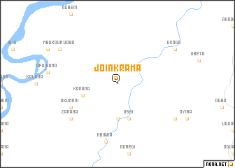 map of Joinkrama