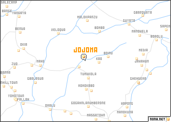 map of Jojoma