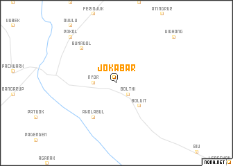 map of Jokabar