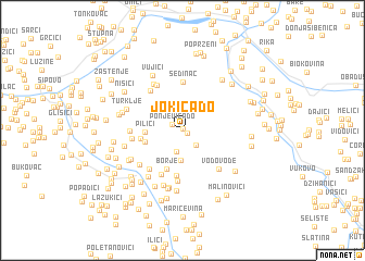 map of Jokića Do