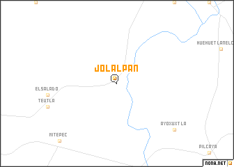 map of Jolalpan