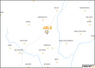 map of Jolē