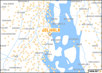 map of Jolīwāla