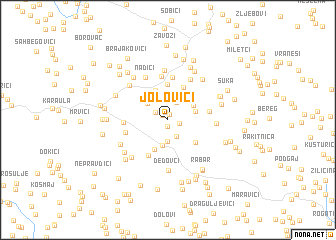 map of Jolovići