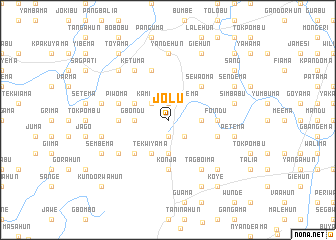 map of Jolu