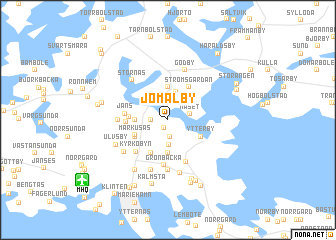 map of Jomalby