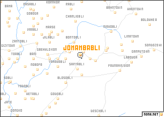 map of Jomambabli