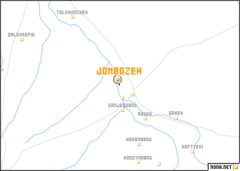 map of Jombozeh