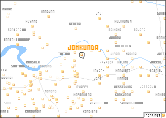 map of Jom Kunda