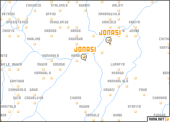 map of Jonasi