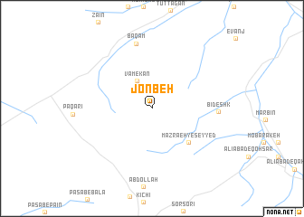 map of Jonbeh