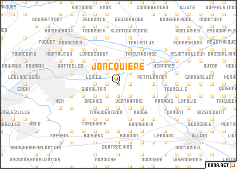 map of Joncquière