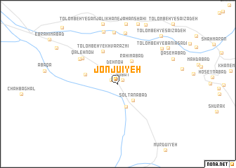 map of Jonjū\