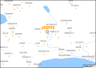 map of Jõõpre