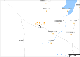 map of Joplin